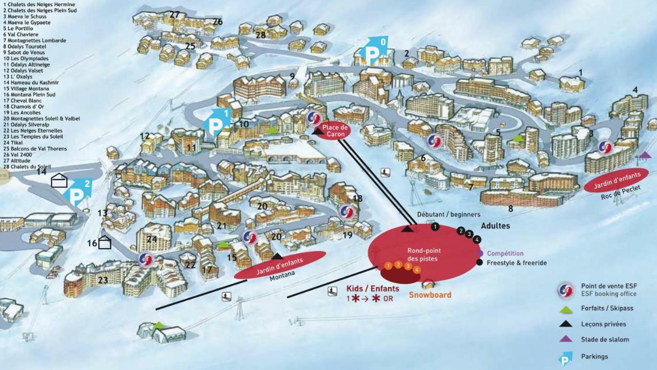 Chez Carole Et Arnaud Διαμέρισμα Val Thorens Εξωτερικό φωτογραφία